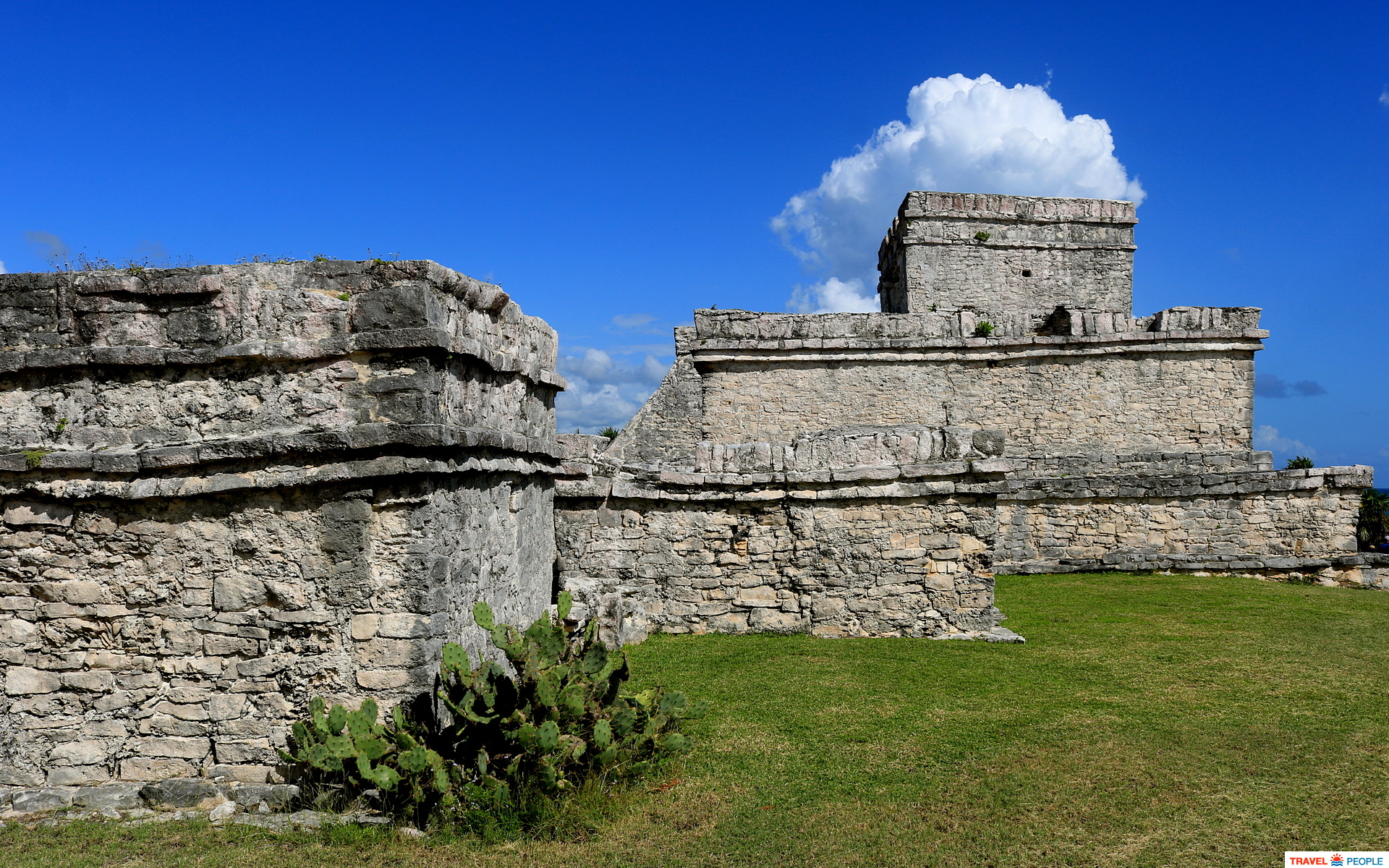 Руины культуры майя в Тулуме