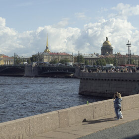 Нева, Санкт-Петербург.