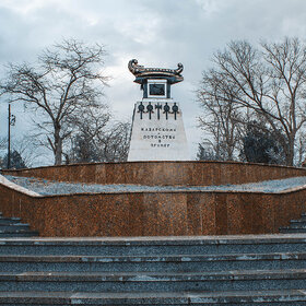 Севастополь. Памятник бригу "Меркурий".