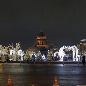 Исаакиевская площадь, Санкт-Петербург.