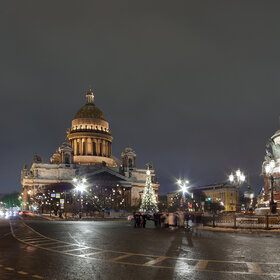 Исаакиевская площадь, Санкт-Петербург.