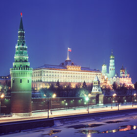 Москва. Вид на Кремль