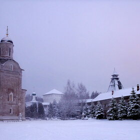 Боровск монастырь. Идет серьезное обновление всего комплекса