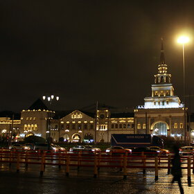 ноябрьский вечер в Москве