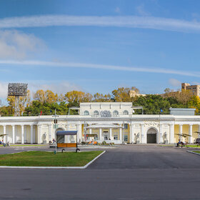 Площадь стадиона им. Ленина в Хабаровске