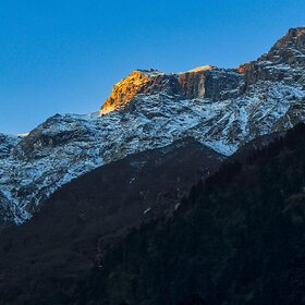 Утро в Гималаях
