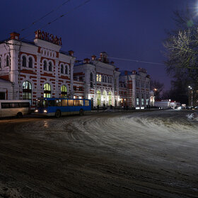 г. Калуга, Железнодорожный вокзал.