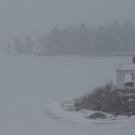 Зима на острове Людвигштайн