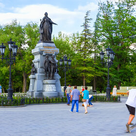 Памятник Екатерине II.