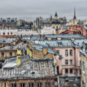 Питерские крыши.